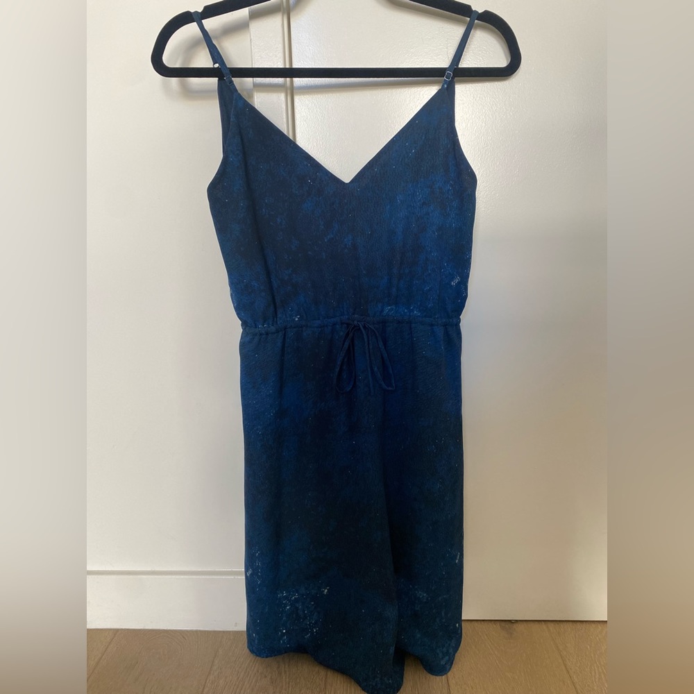 Aritzia Babaton Casimir Dress Blue Ashes/Silver Size XS